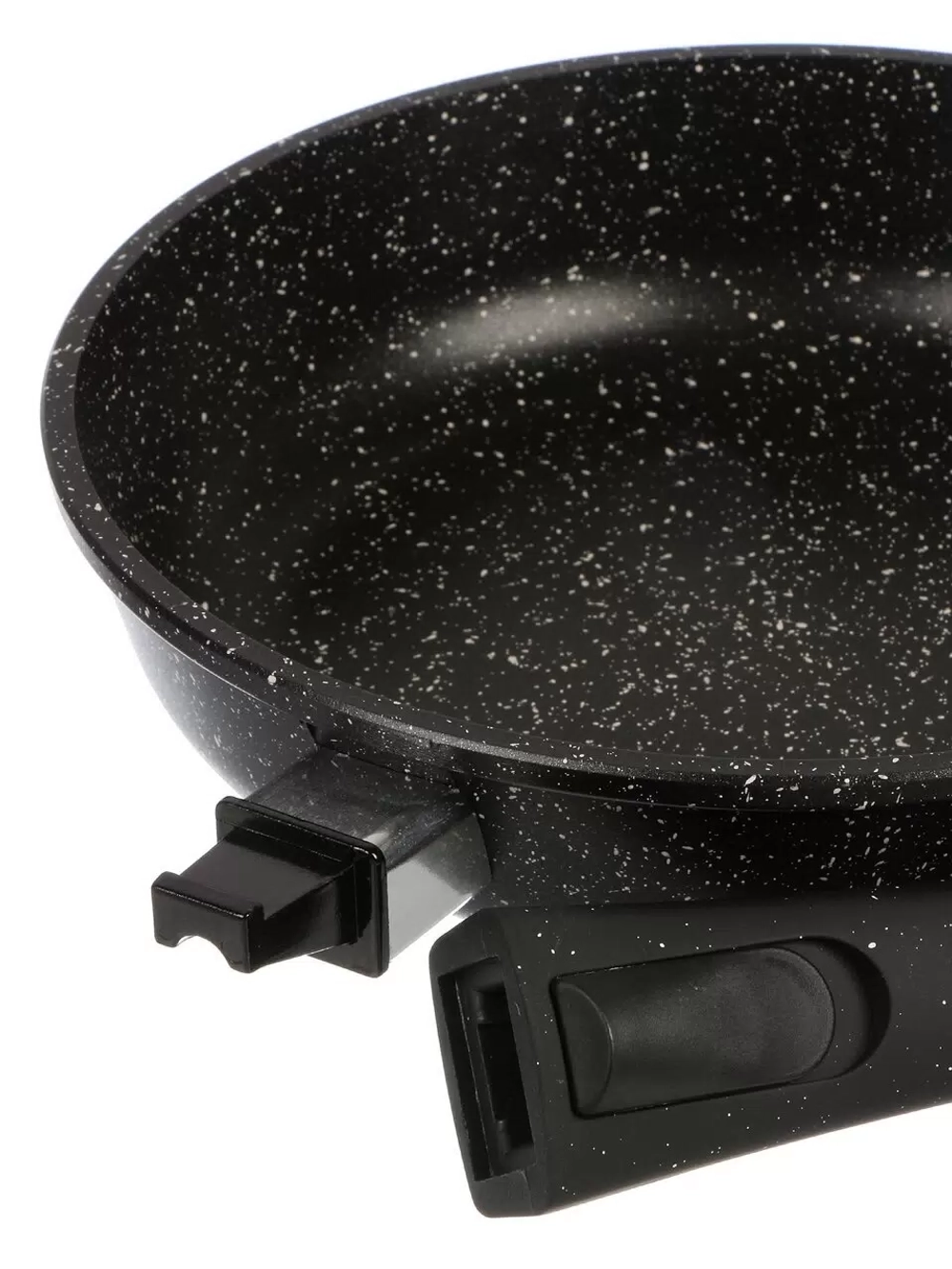 Сковорода классическая для всех типов плит 20 см съемная ручка