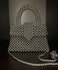 Çanta \ Bag \ Сумка Muncuq gümüşü