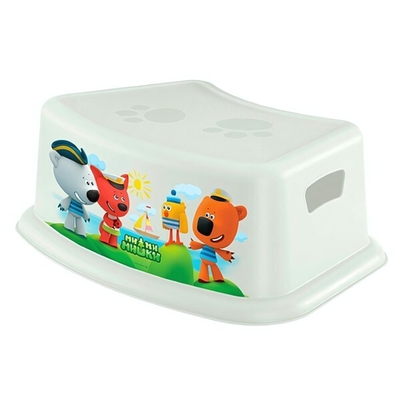 Подставка детская с декором ми-ми-мишки (белый)