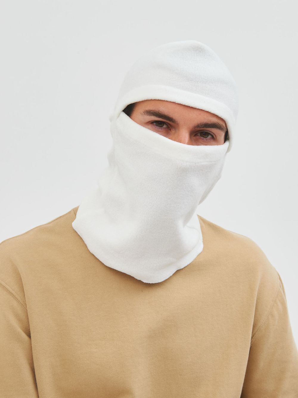 Балаклава Флис (180гр/м) цвет Белый