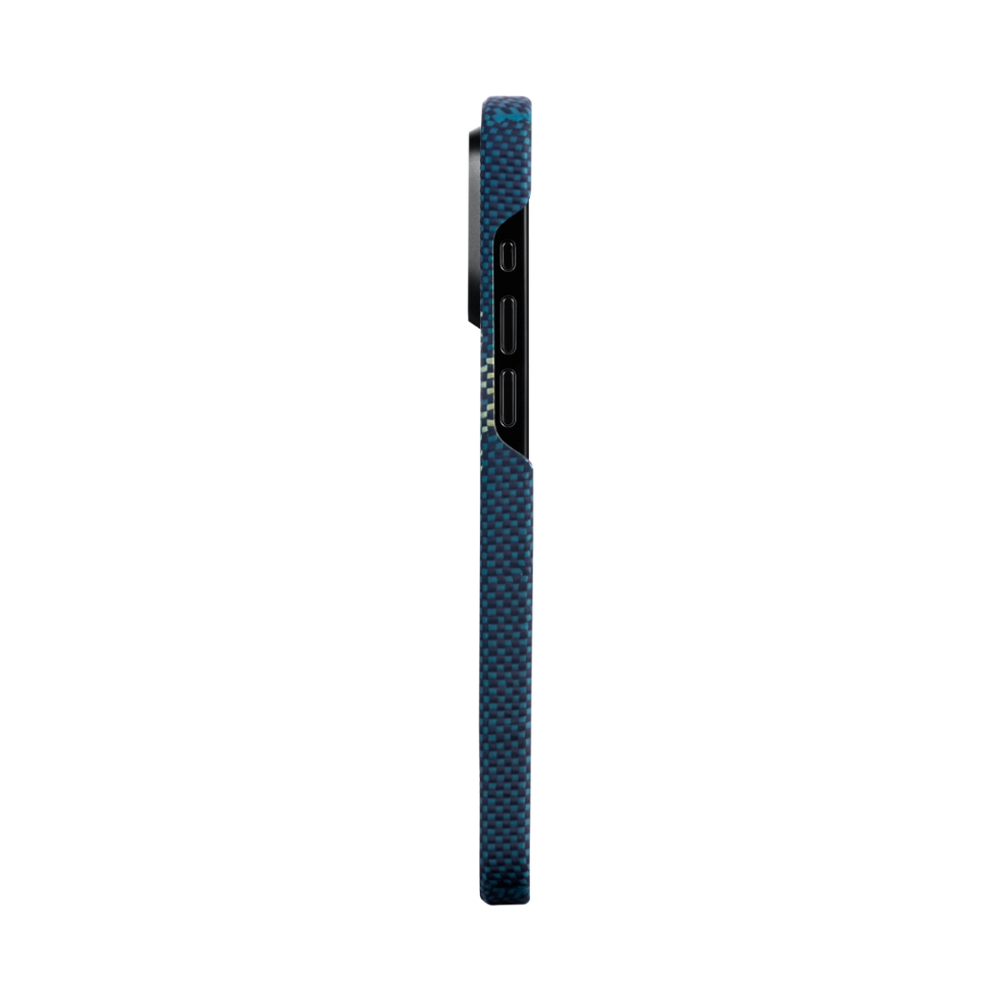Чехол Pitaka Fusion Weaving MagEZ Case 4 для iPhone 15 Pro Milky Way Galaxy