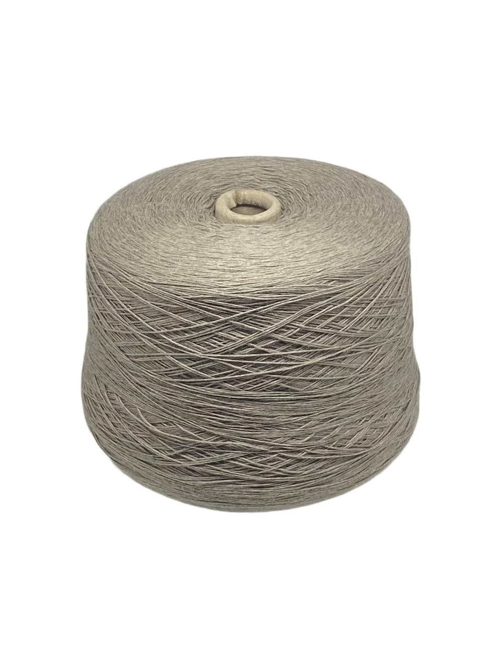 Пряжа для вязания на бобине (Италия) 80% хлопок 10% шелк 10% кашемир 100г-500м 430г