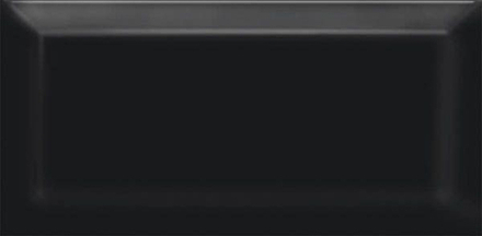 Настенная плитка Бланше 19041 чёрный грань