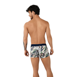 Мужские трусы боксеры бежевые с принтом Clever JUNGLE BOXER 095602