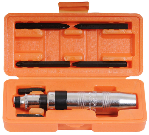 Отвертка ударная 6 насадок S2