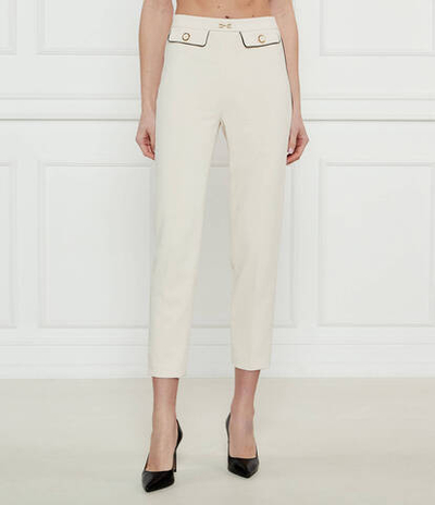 Брюки-сигареты Elisabetta Franchi - бежевый(PAT7151E2)