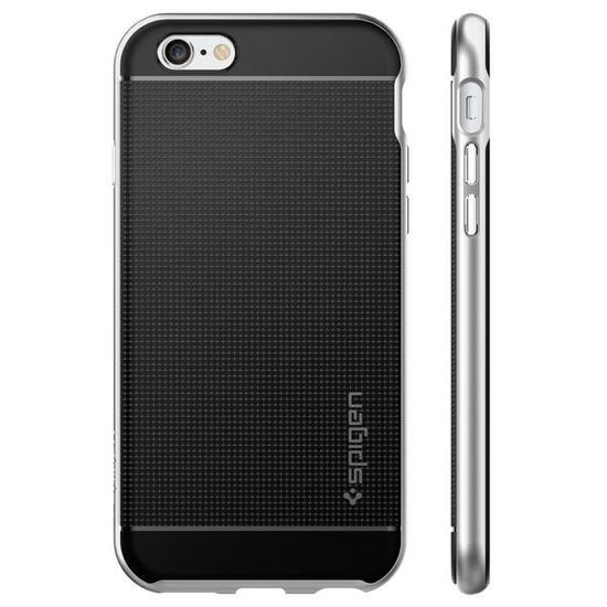 Sgp Spigen Case Neo Hybrid Satin Silver SGP11033 - Противоударная накладка для iPhone 6 / 6S
