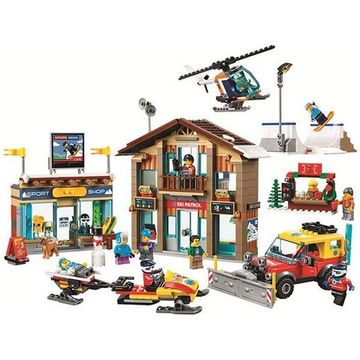 Конструктор Lari «Горнолыжный курорт» арт. 11451 (City 60203) / 868 деталей