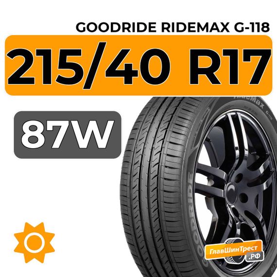 Goodride Ridemax G-118 215/40 R17 87W XL