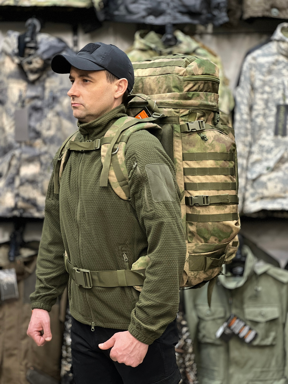 Рюкзак рейдовый 7.62, 100 л, Лес