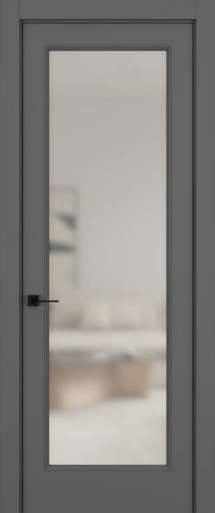 Дверь 01V ELEGANT Матовый Темно-серый Дверь 01V ELEGANT Матовый Темно-серый