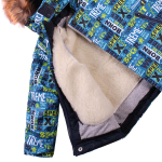 Комплект зимний д/мальчика "Экстрим" р.86, бирюза (Rusland) А 159-21