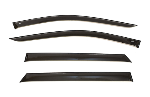 Дефлекторы боковых окон Cobra Tuning на Hyundai Santa Fe 3 2012 арт.H23612