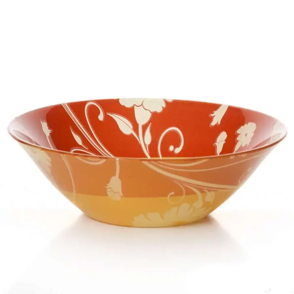 Салатник стеклянный 14см «Серенейд» оранж 10414SLBD1