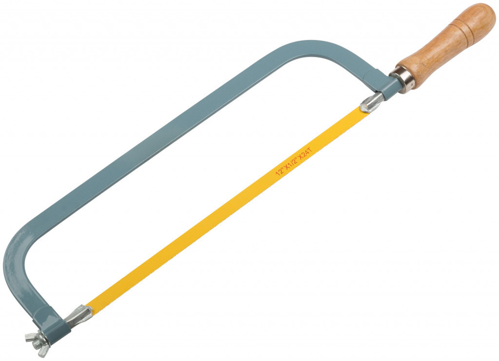 Ножовка по металлу 300 мм дер.р. КУРС