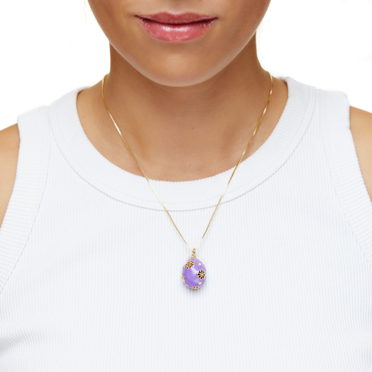 Колье Floral Easter Necklace – Lilac