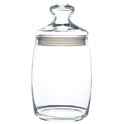 Банка для продуктов стеклянная 920мл «Чешни» 97560B