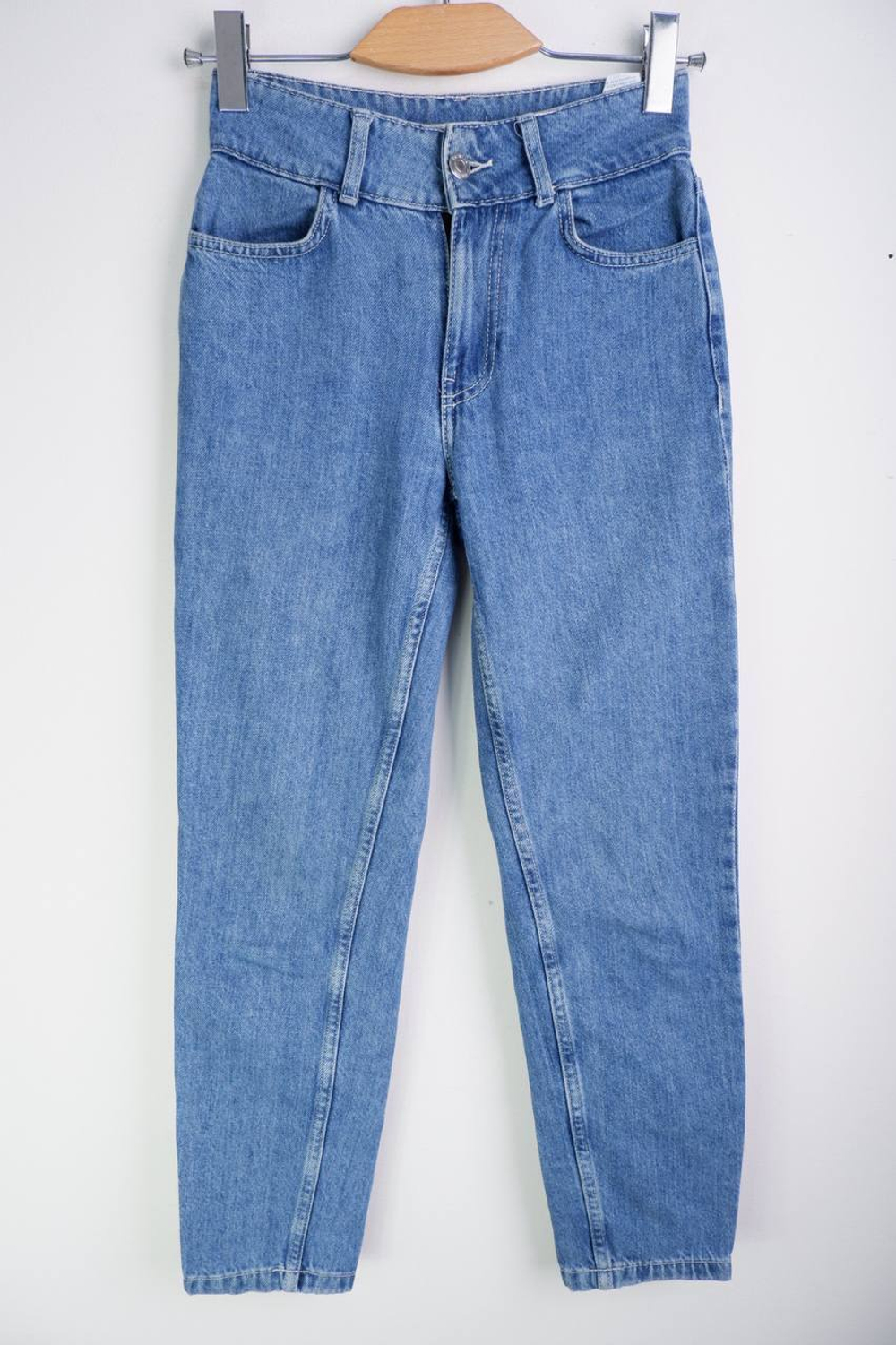 Джинсы Bershka для городских будней, маркировка 32, визуально 40 размер