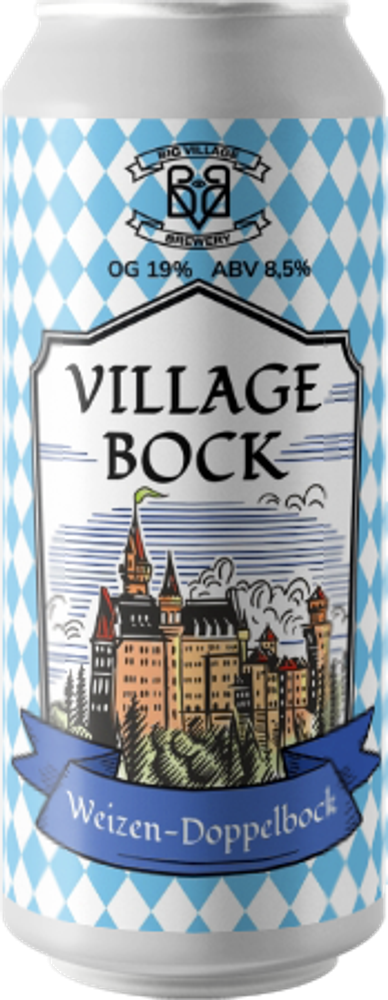 Пиво Биг Вилладж Вилладж Бок / Big Village Village Bock 0.45 - банка