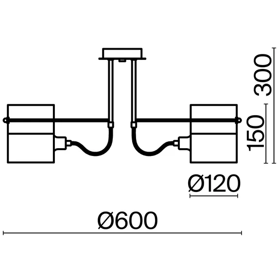 Люстра Ампера / Ampera Freya fr2023pl-03ch