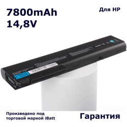 Аккумулятор iBatt 7800mAh, для HSTNN-C13C HSTNN-CB30 PB992A HSTNN-DB11 HSTNN-132C 417528-001 361909-001 HSTNN-OB06