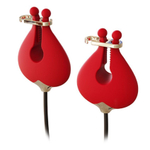 Вибромассажёр с зажимами A-LOVING, 16 см, 10 режимов