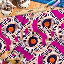 Ткань дюспо узор из рояльных клавиш