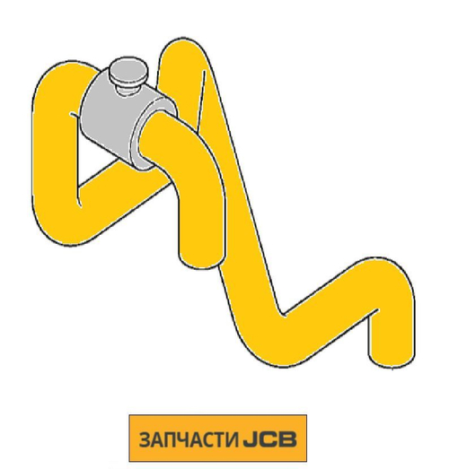 Патрубок JCB 02/634682