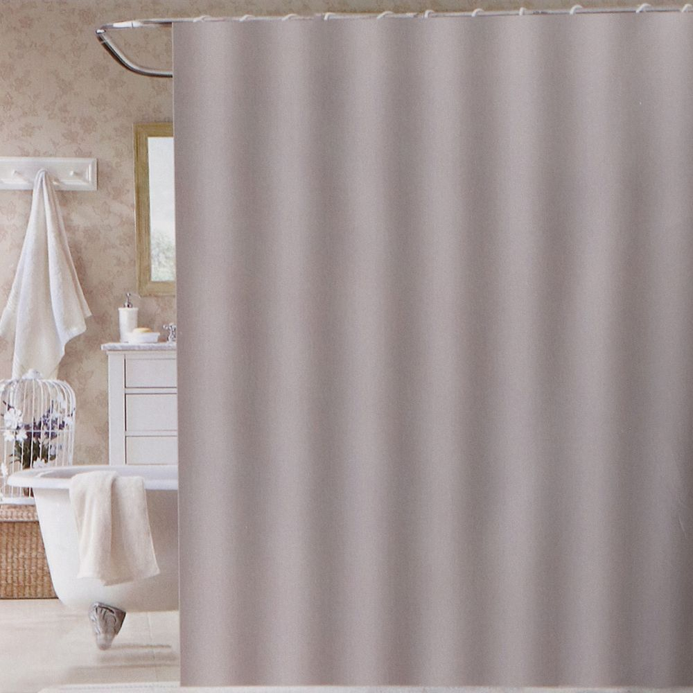 Штора для ванн 180х180 см, ПЭ, Ромбики, сер-корич, STSC2828C-1