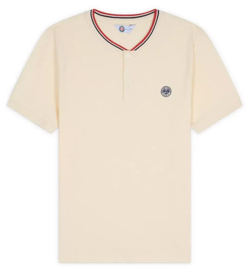 Мужское теннисное поло Roland Garros Steve Polo T-Shirt - Бежевый
