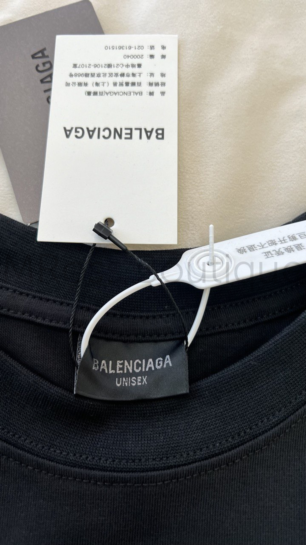 Футболка Balenciaga оверсайз премиум класса