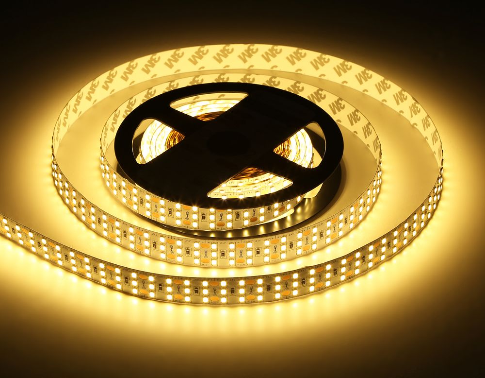 Ambrella Светодиодная лента трехрядная Ambrella Light GS3901 2835 324Led /26W m/ 24V IP20 3000K 5m LED Strip 24V GS3901