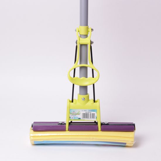 Швабра с отжимом и телескопической рукояткой 115 см. запаска 27 см. Valsar VS-0314