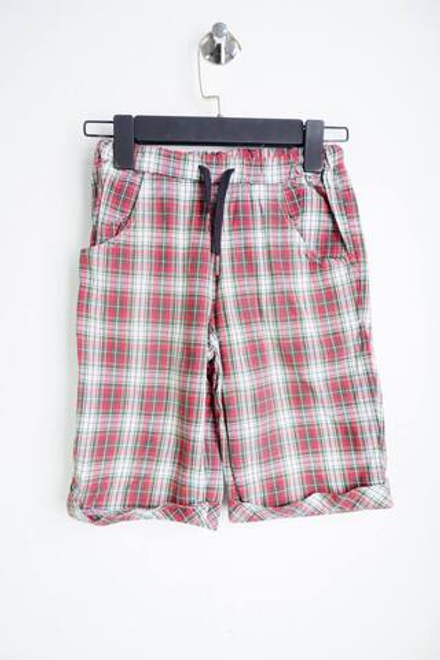 Шорты в клетку, визуально на 6/7 лет