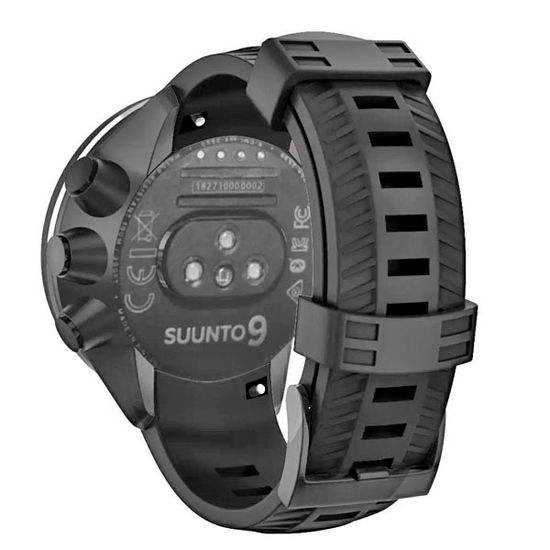Ремешок силиконовый для Suunto 9 / 9 Baro быстросъемный 24 мм