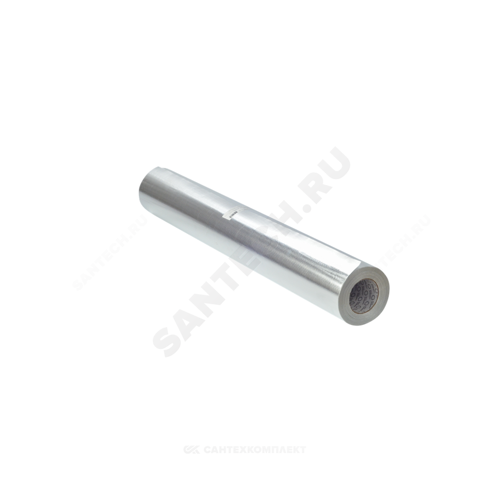 Стеклоткань ENERGOPACK TK SK 1000х25 самоклеящийся с покрытием алюминий рулон Energoflex EPKR125TKSK