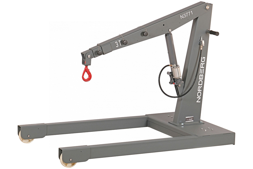 NORDBERG (N3771) Кран пневмогидравлический грузовой, усиленный, 3 т