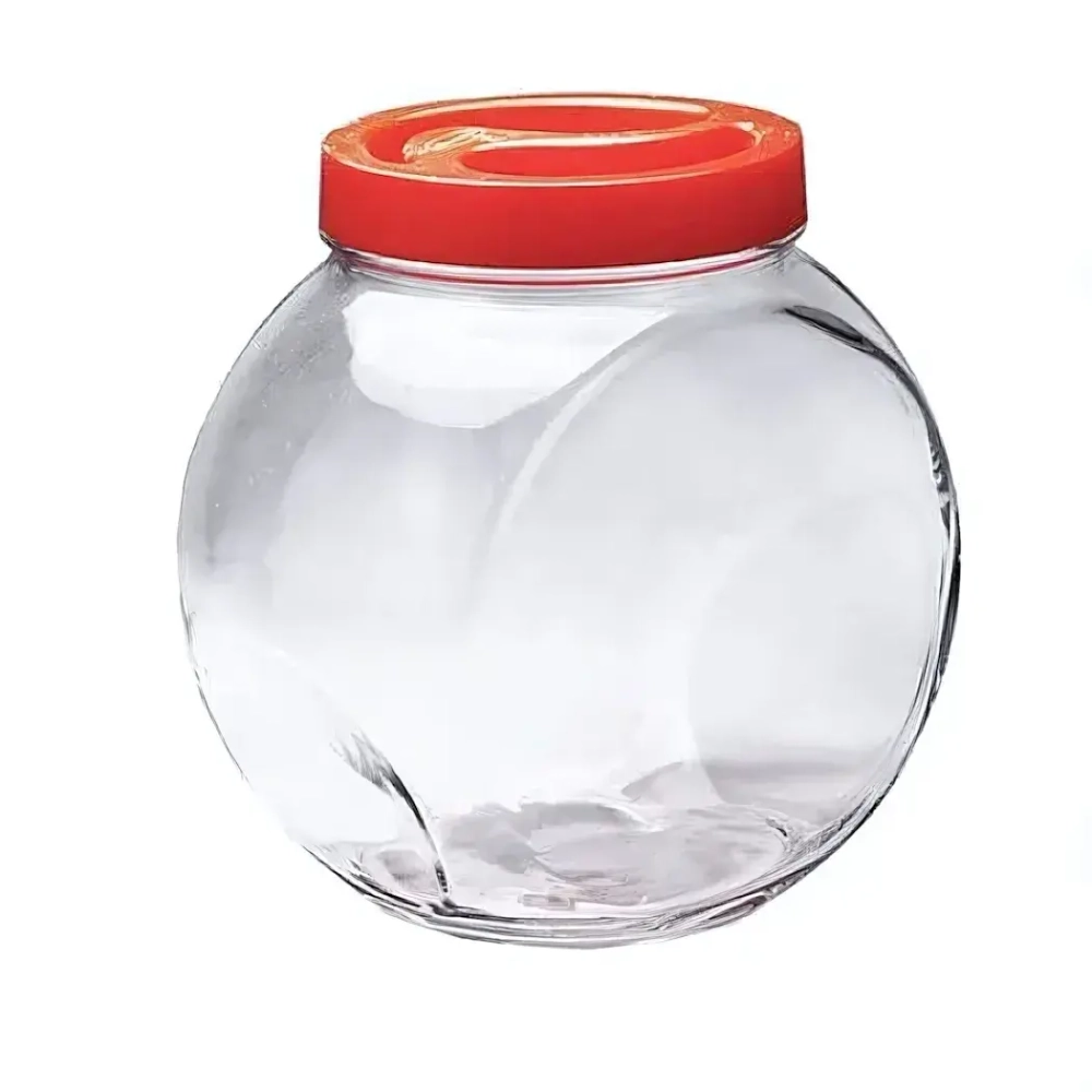 Банка для продуктов стеклянная 1500мл «Белла» 80000SLB