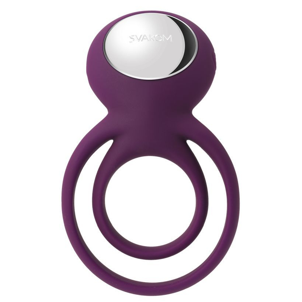 Эрекционное виброкольцо Svakom Tammy с подхватом мошонки, 8 см