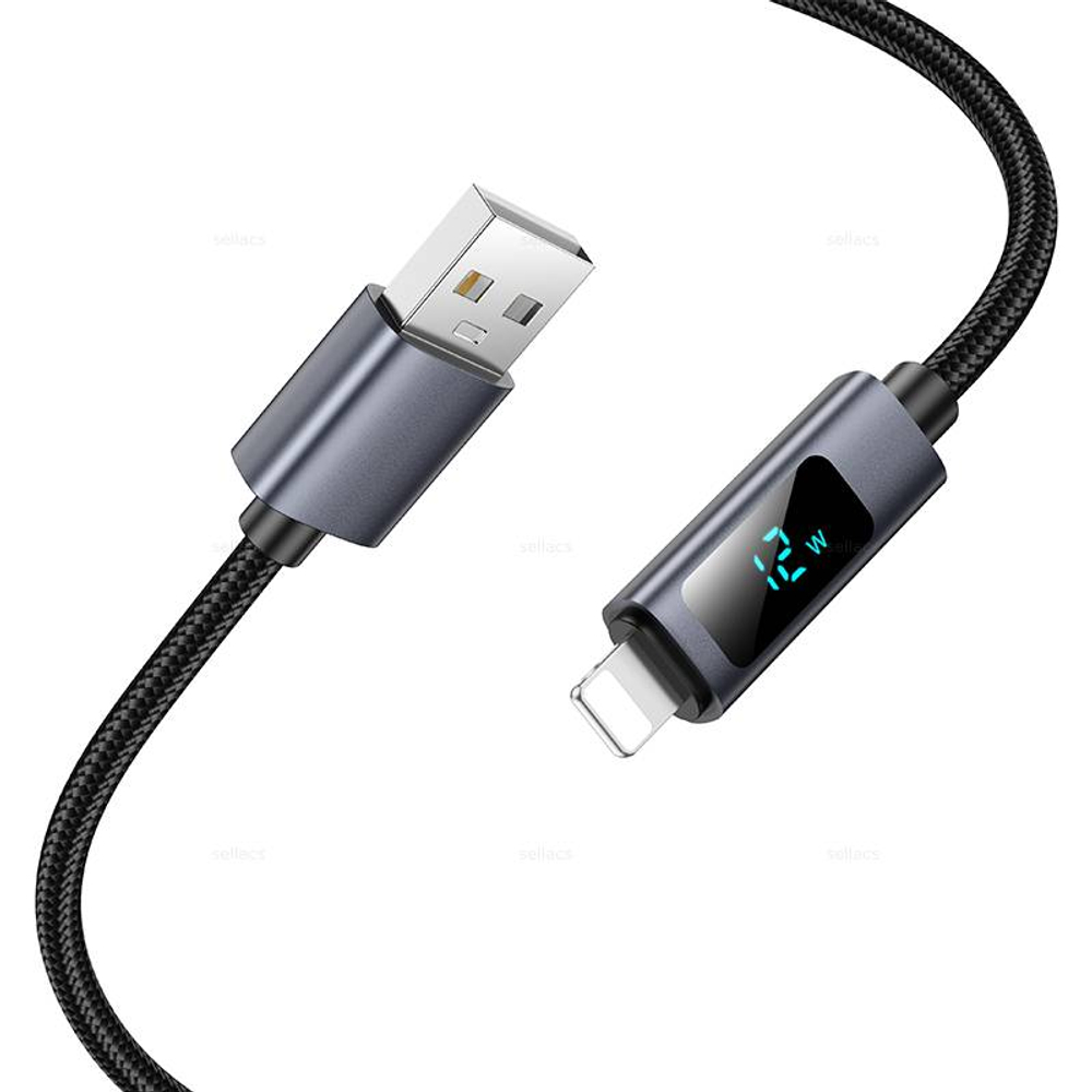 Кабель USB на Lightning Hoco X112 (black) (Краснодар склад)