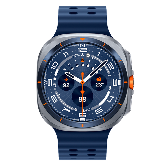 Смарт-часы Samsung Galaxy Watch Ultra 2025 47мм LTE серебряный Титан