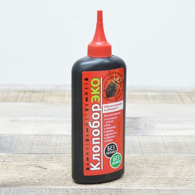 Клопобор ЭКО без запаха 250см.куб. (постельные клопы, блохи, мокрицы, сверчки, пауки, чешуйницы, дву