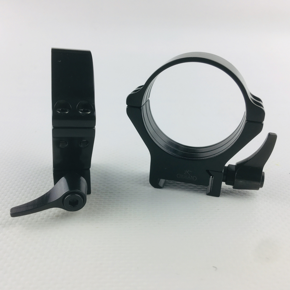 Кольца Rusan быстросъемные Weaver на 40мм H11 рычажные 050-40-11-R