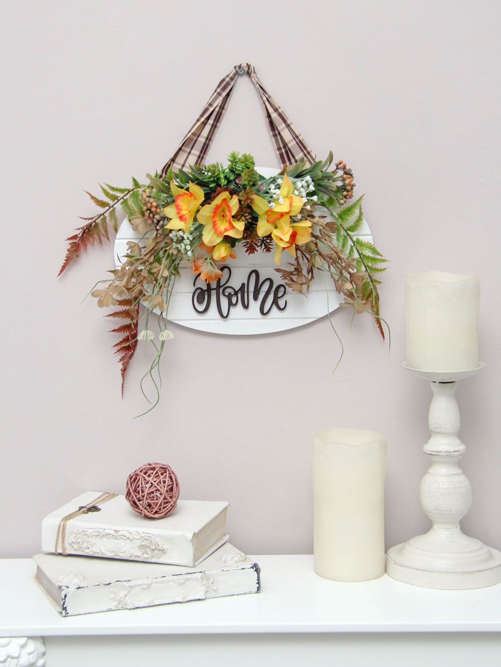 Искусственные цветы для декора на стену "Весеннее настроение"