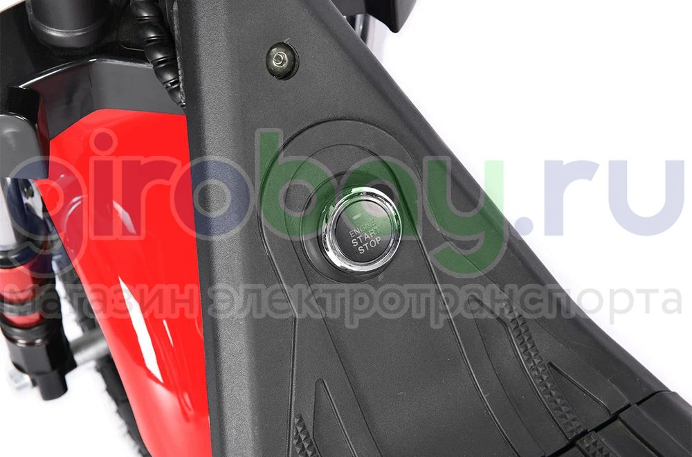 Электроскутер WHITE SIBERIA TRIKE MINI 1500W - Красный фото №8