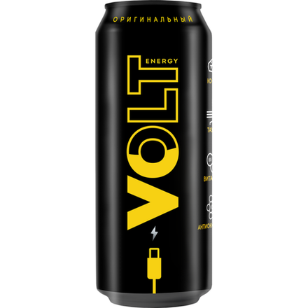 Энергетический напиток VOLT energy оригинал 0.45 л