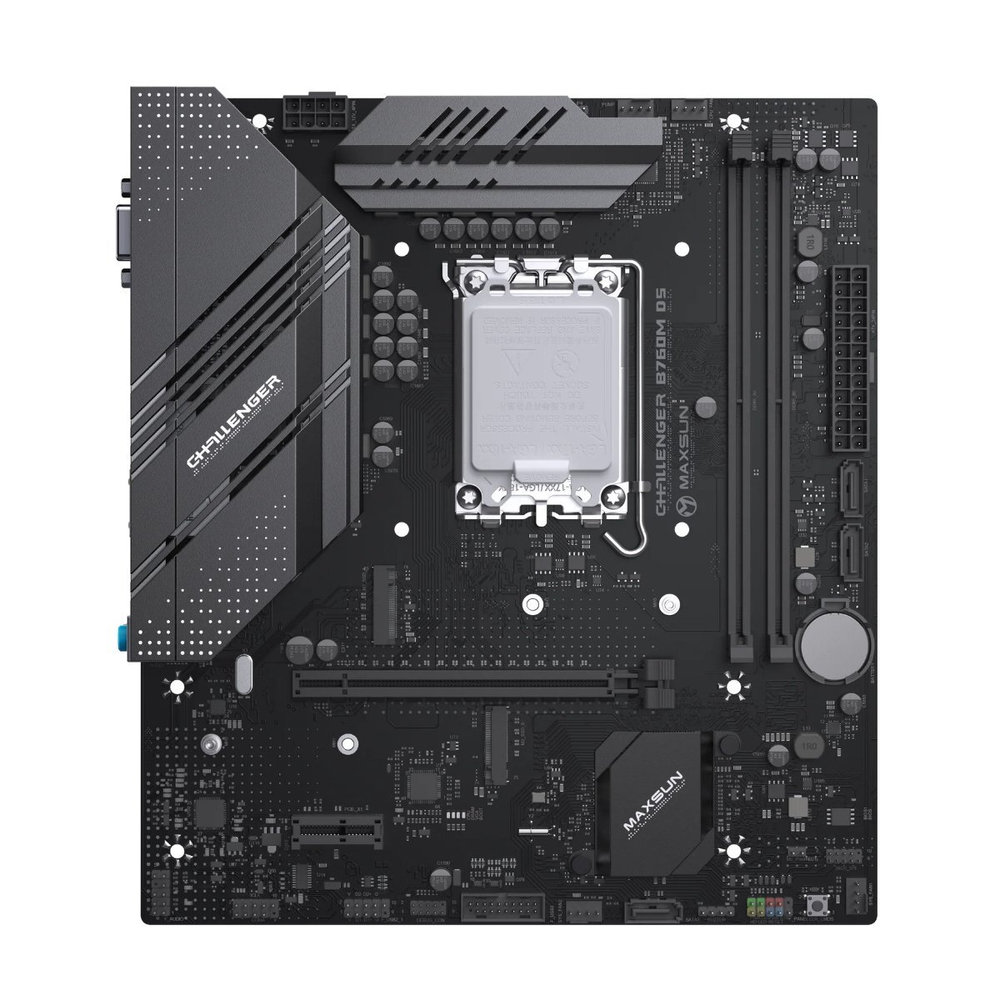 Материнская плата MAXSUN MS-Challenger B760M D5 WIFI, LGA1700, DDR5, mATX