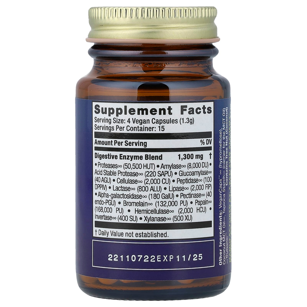 HealthForce Superfoods, Enzymes™ для улучшения пищеварения, 60 VeganCaps™