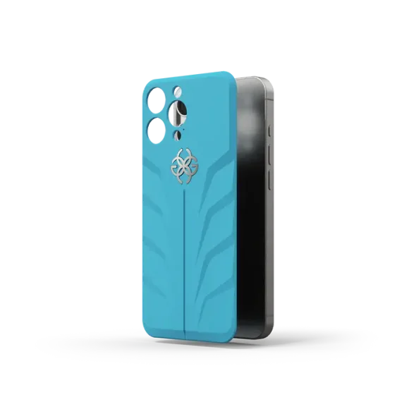 Чехол для iPhone на магните - RSR16 - CURACAO BLUE