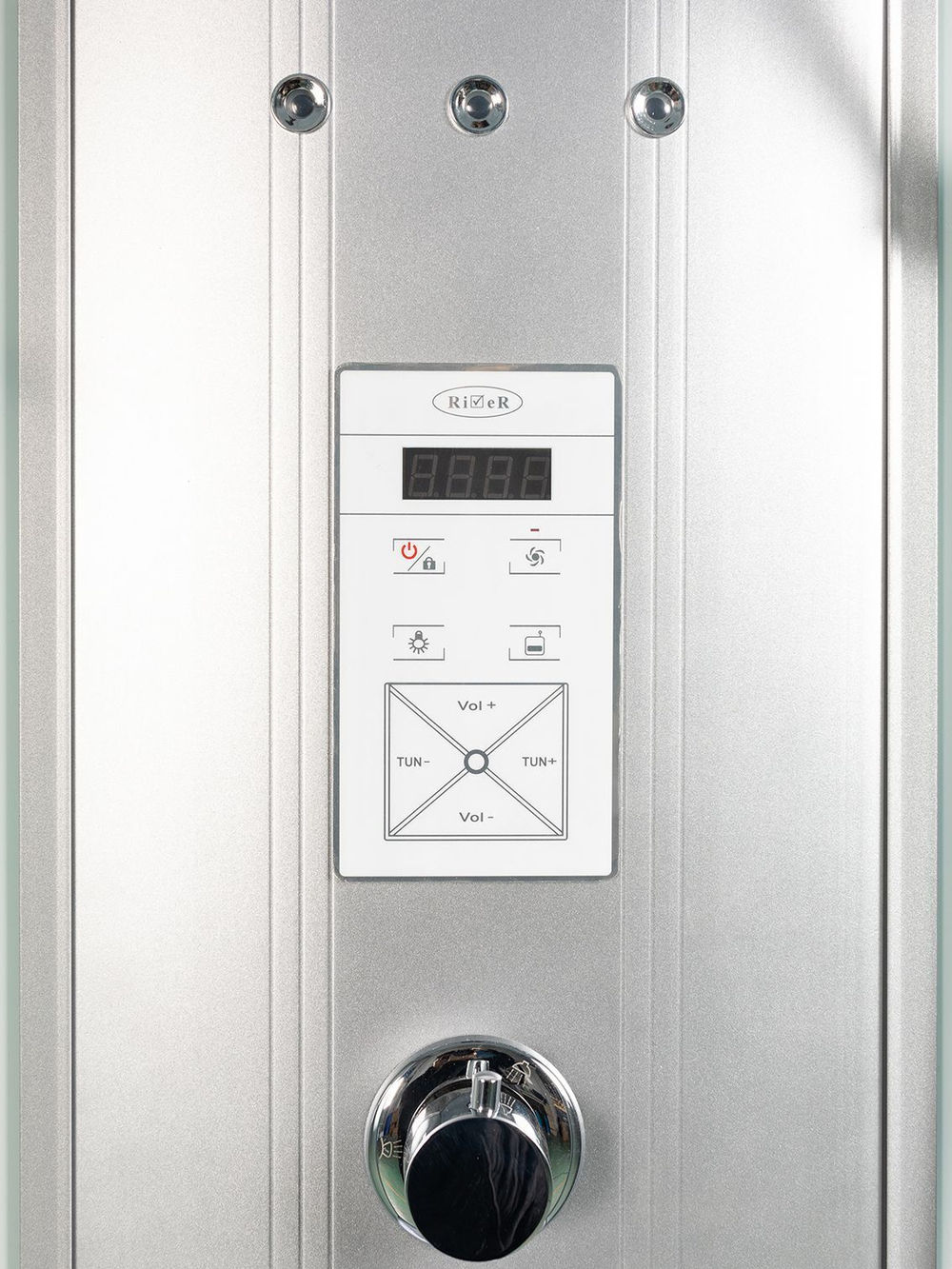 Душевая кабина RIVER  SENA 170/70/55 MT 170х70 см,  матовое стекло, поддон высокий, радио, гидромассаж